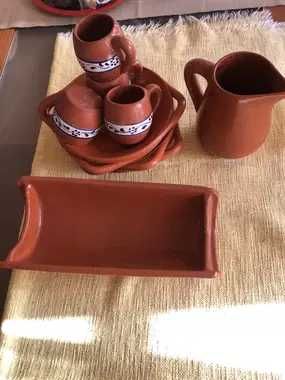 conjunto de loiça típico