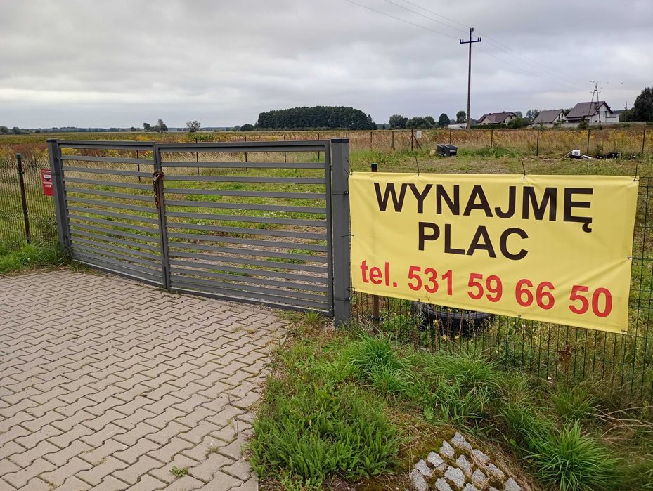 Plac do wynajęcia