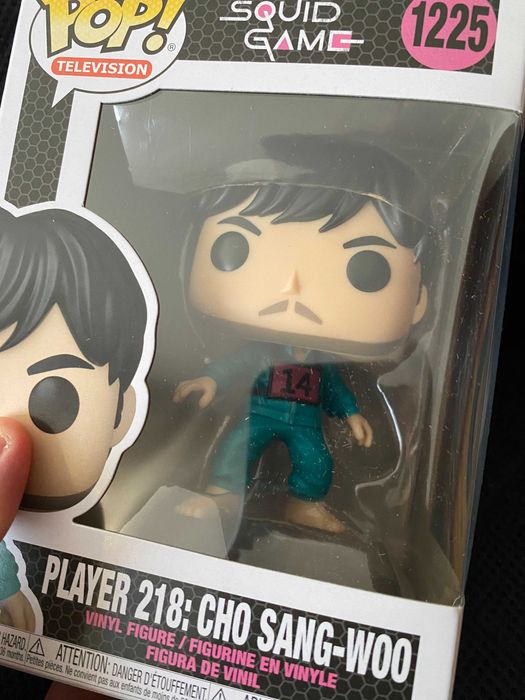 Funko Pop Television: Player 218 Cho Sang-Woo-Squid Game #1225 - Novo