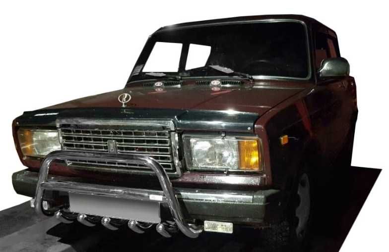ВАЗ 2107 1982-2012  Кенгурятник ( нерж.)