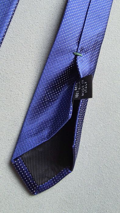 krawat jedwabny LUIGI BORRELLI