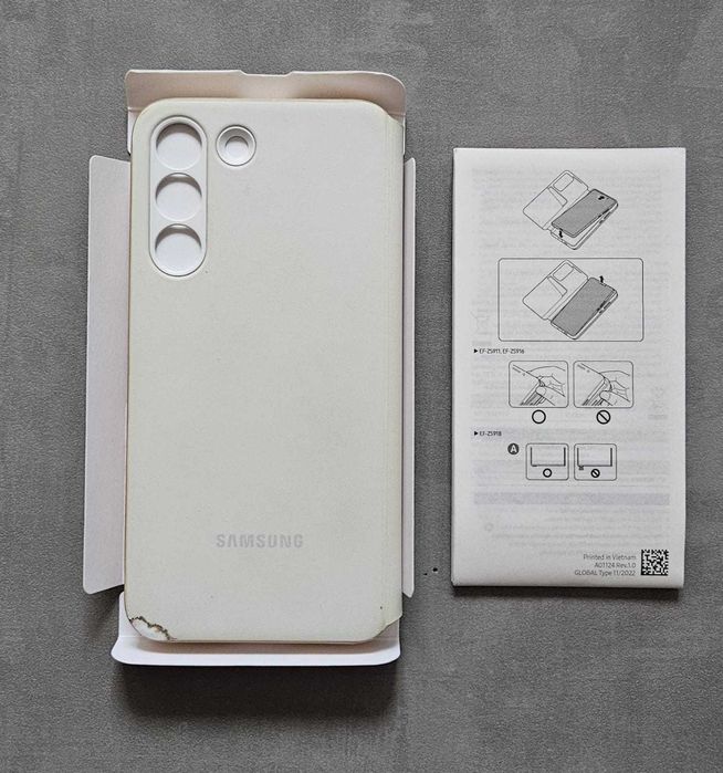 Samsung Galaxy S22 oryginalne etui smart clear view