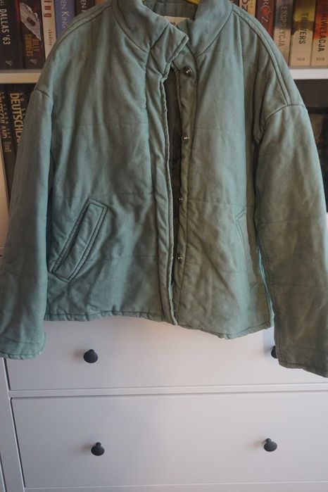 Mango kurtka damska kolor zielony/miętowy rozmiar S 160/84