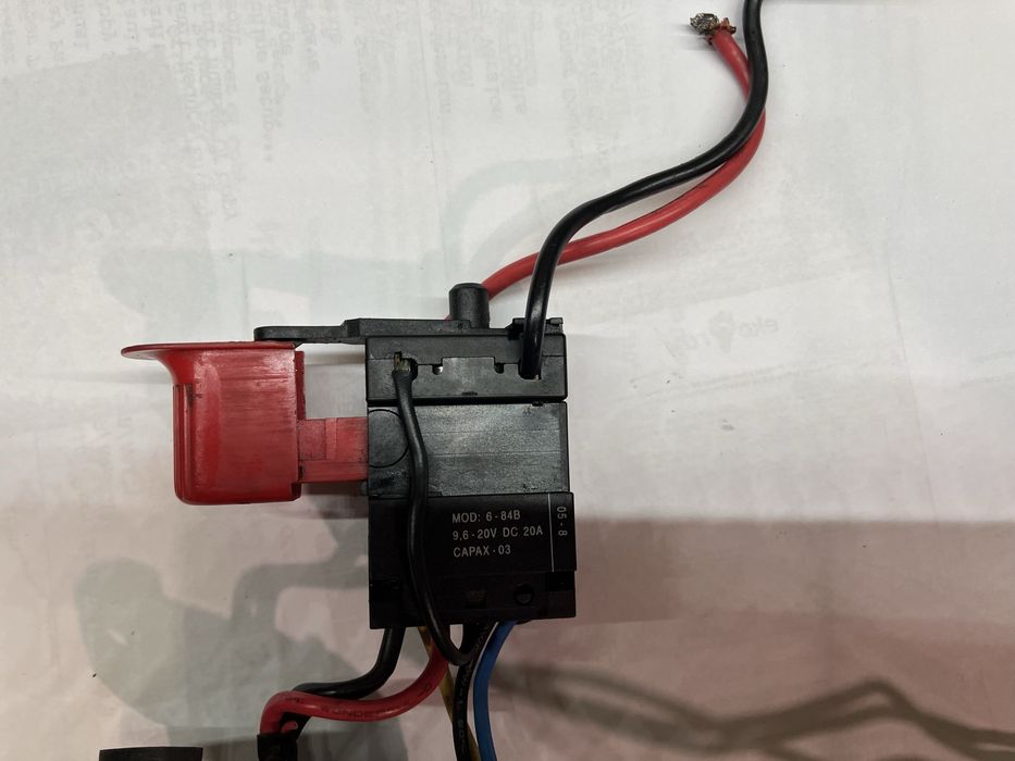 Przełącznik do wkrętarki 6-84B einhel, metabo, bosch, makita inne