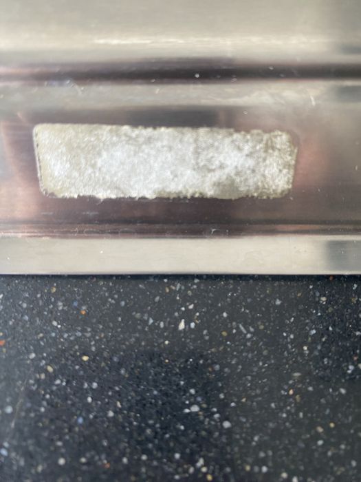 Tabuleiro inox como novo