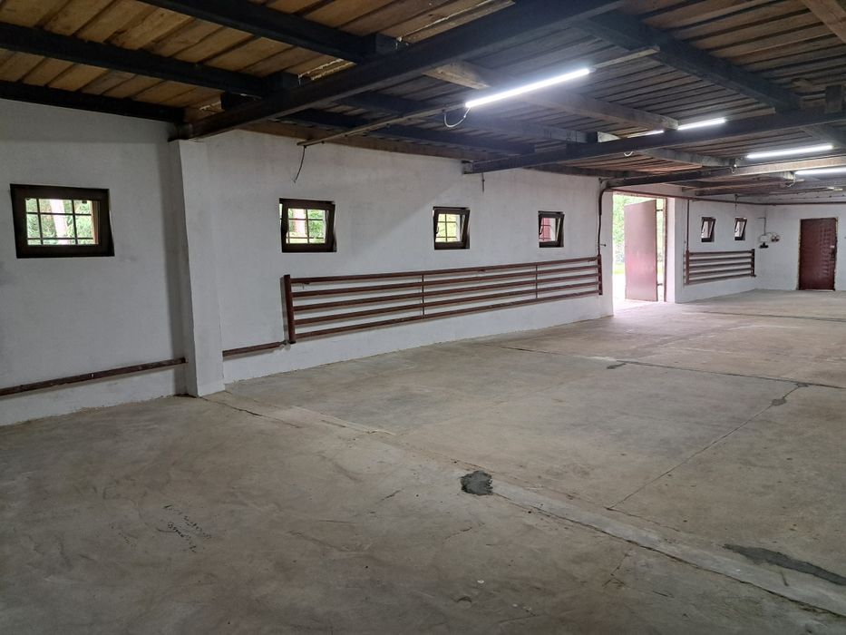 Hala magazynowo produkcyjna 129 m2 dostępna od 01-06-2026r.