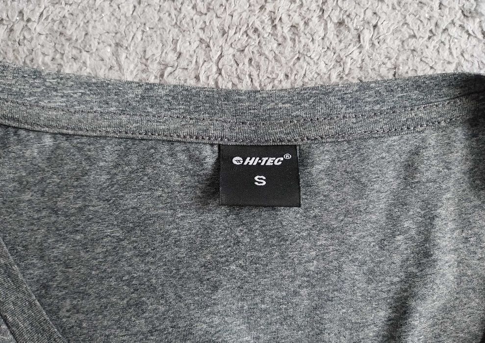 Koszulka t-shirt szary sportowy damski Hi-Tec roz. S