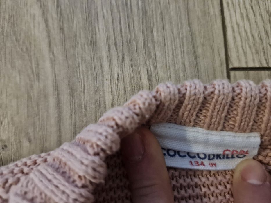 Sweterek Cocodrillo roz. 134