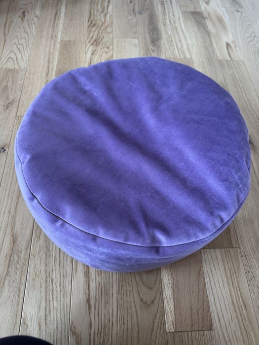 Luksusowa Poduszka do Medytacji i Jogi z Gryką i Lawendą – Fioletowa 35 cm