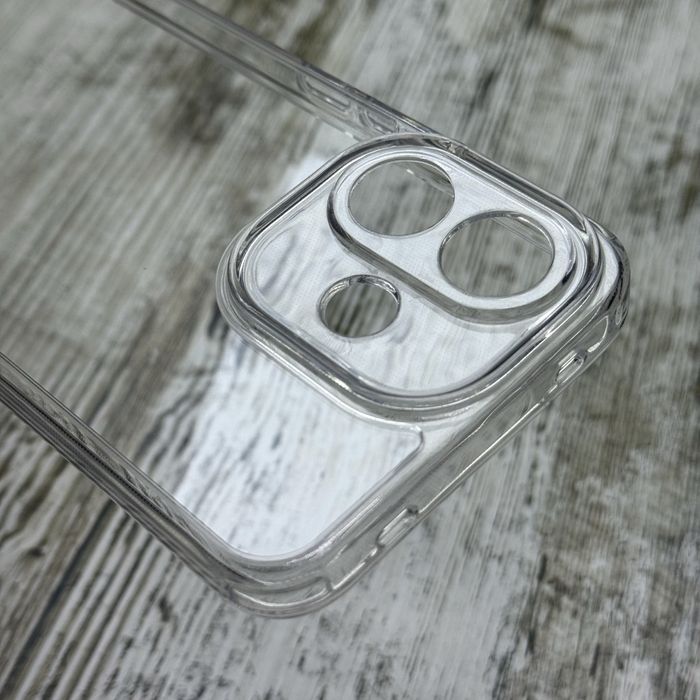 Чохол прозорий Clear Case Premium на Xiaomi Redmi Note 17 Pro 5G/ Note 17 Pro+ 5G/ Note 17 Не жовтіє. Чехол