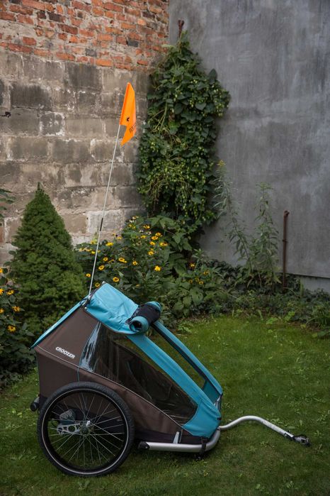 Przyczepka rowerowa croozer kid 1, zestaw 3 w 1