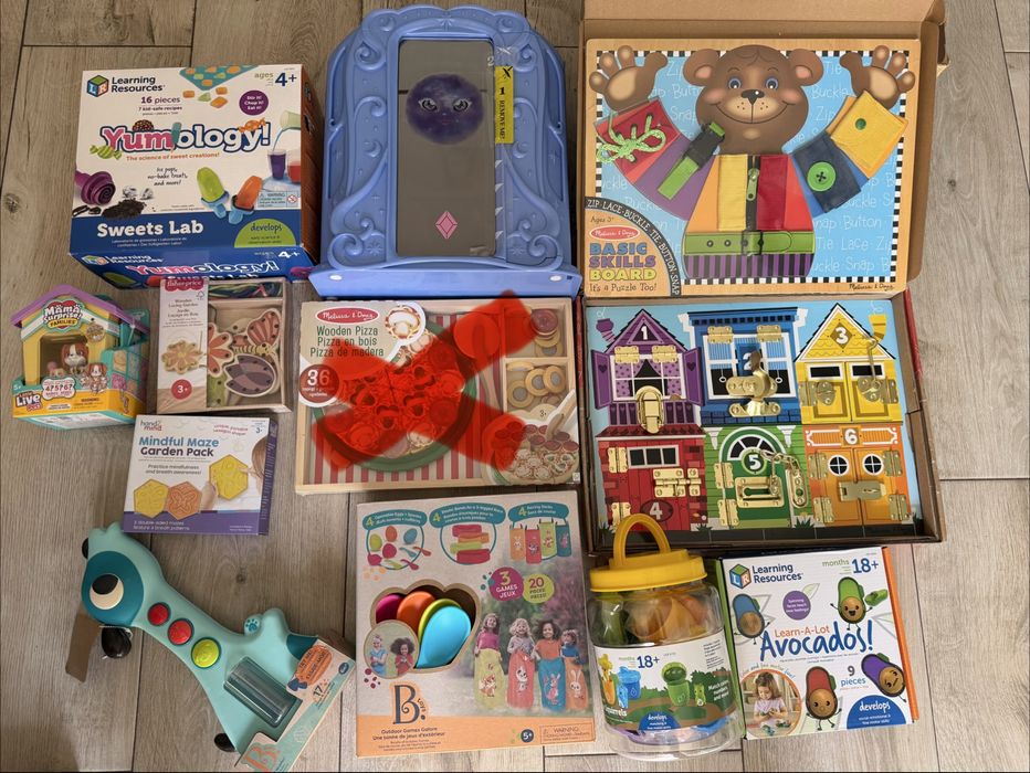ІграшкиLearning resourses,Melissa & Doug,Battat, Magic Mixies,