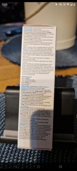 La Roche Posay Effaclar A. Z