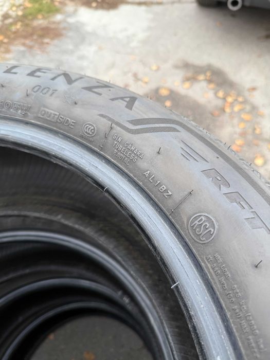 Летние шины Bridgestone Alenza 245/50 R19 105W RunFlat (RSC) - 4шт