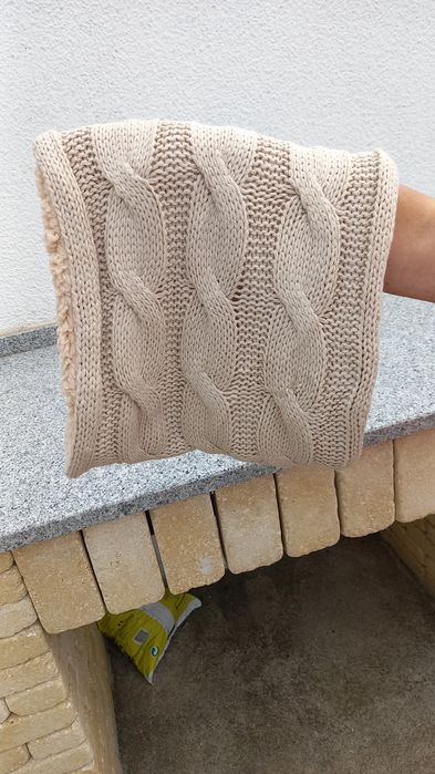 Gola quente com "pelo"