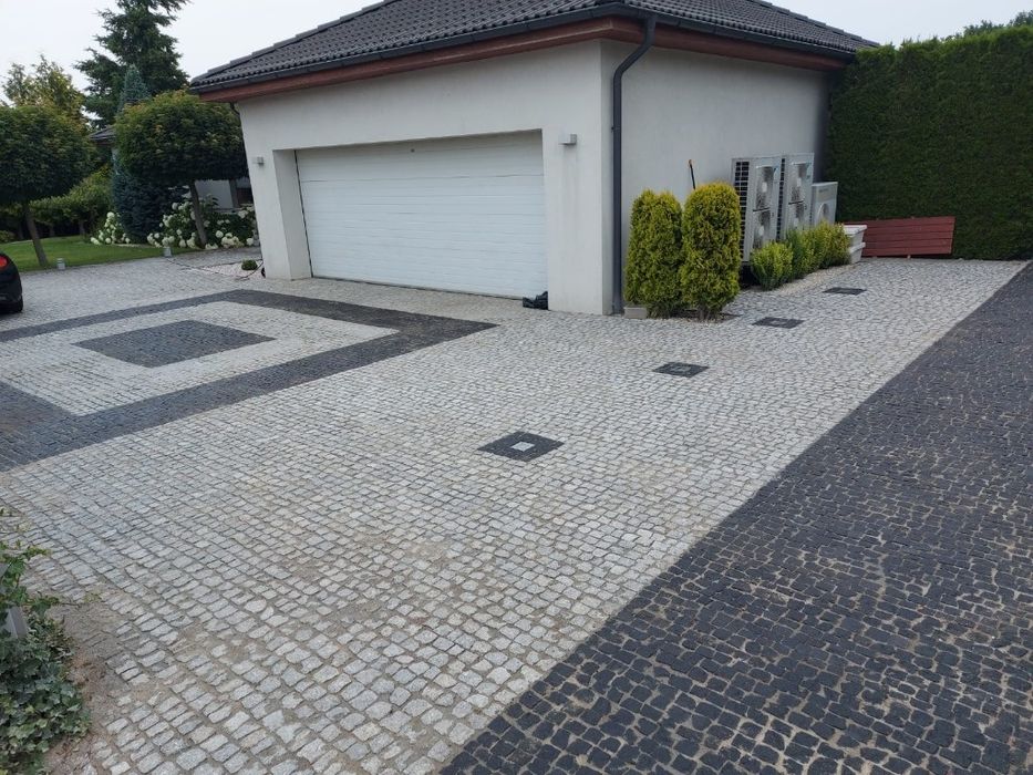 Kamieniarstwo brukarstwo układanie kostki granitowej Warszawa Wawer ok