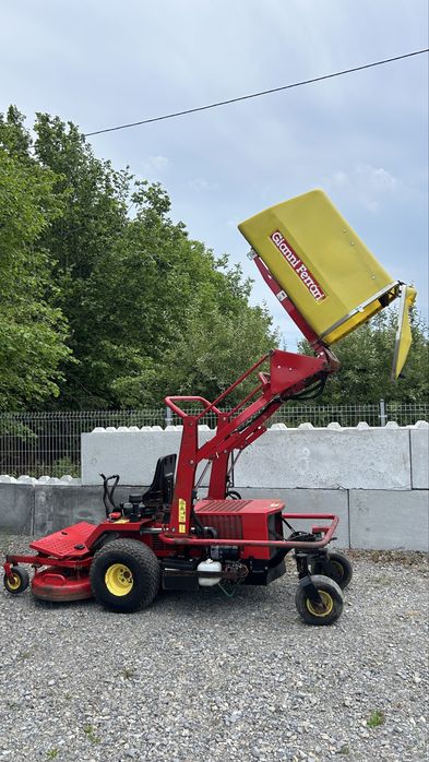Kosiarka traktorek Gianni Ferrari Turbo grass z koszem gorny wysyp