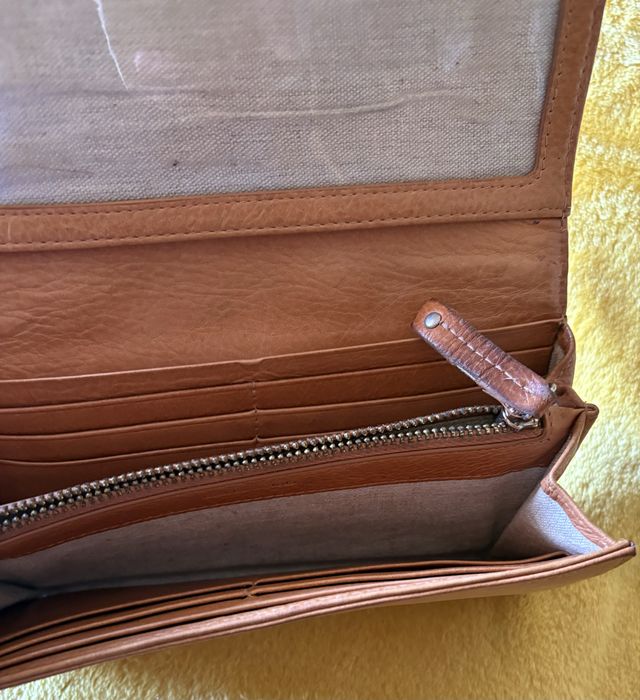 Carteira vintage em pele BIMBA Y LOLA