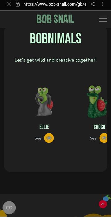 Фігурка іграшка Равлик Боб