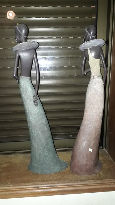 Bonecas decorativas africanas