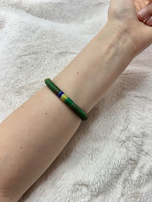 Bransoletka handmade nić ręcznie robiona boho etno hippie etniczna 14