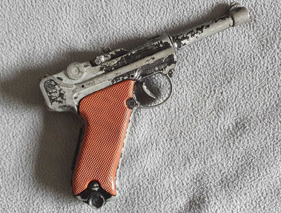 Pistola de brincar The Saint - LONESTAR LUGER 9mm - Anos 60 - England