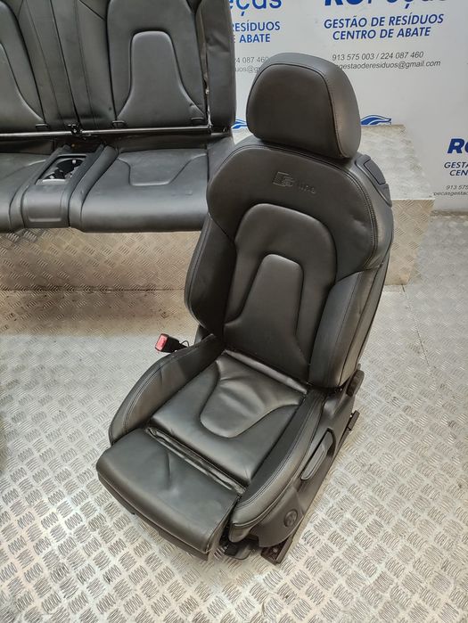 Conjunto Bancos Originais Pele Audi A5 8T S-Line Cabrio