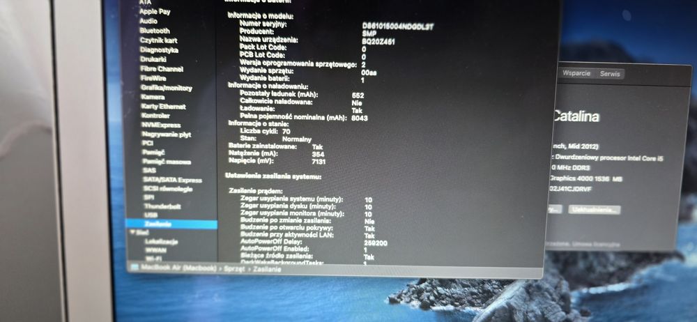 Macbook air mid 2012