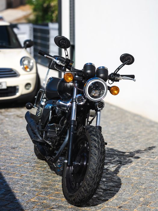 Keeway Superlight 125 Preto Matt (Edição Limitada) + Extras + Originais