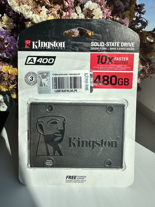 SSD Kingston A400 480GB SATA III 2.5"