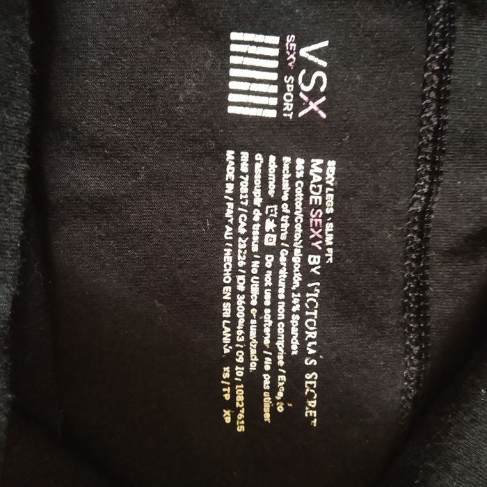 Legginsy Victoria's Secret rozmiar S/XS wysoki stan