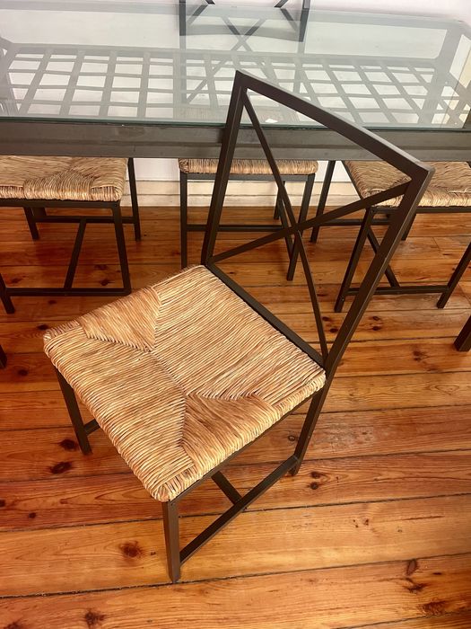 Mesa + 4 cadeiras IKEA GRANAS