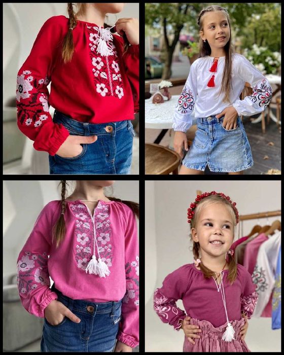 Вишиванка на дівчинку