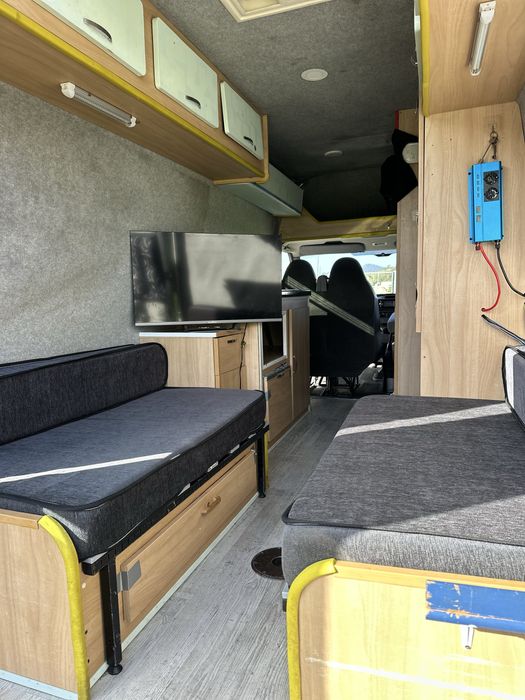 AutoCaravana com matrícula inglesa