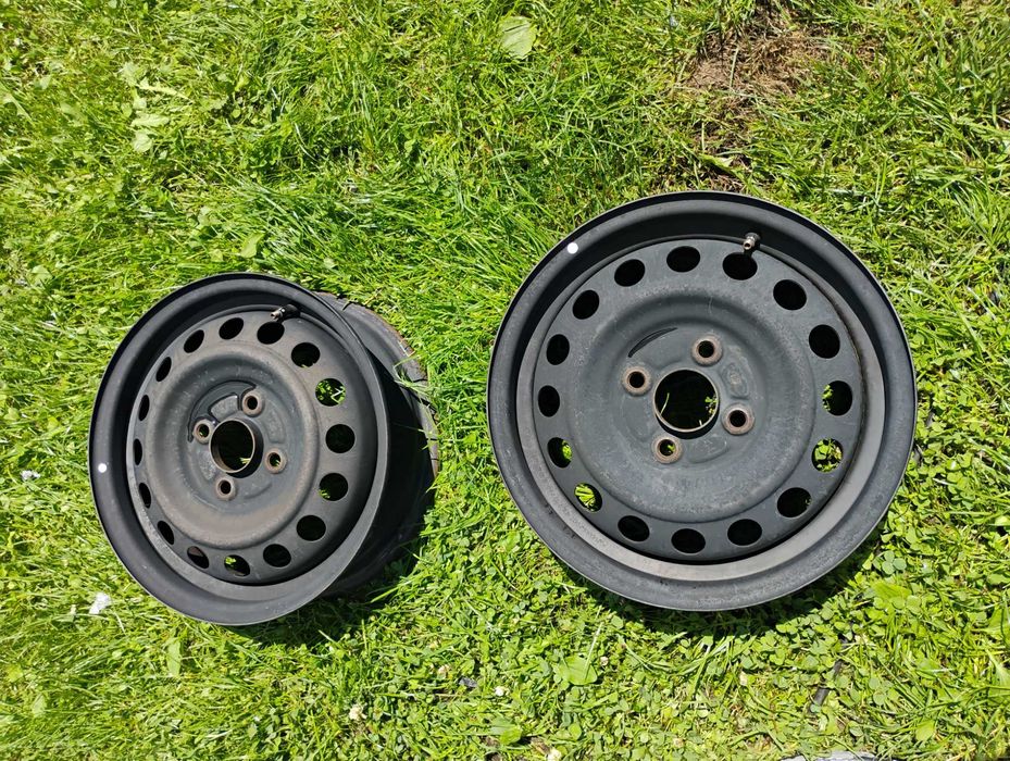 Felgi stalowe 14" 4x100 Mitsubishi Space Star II i inne - 2 sztuki
