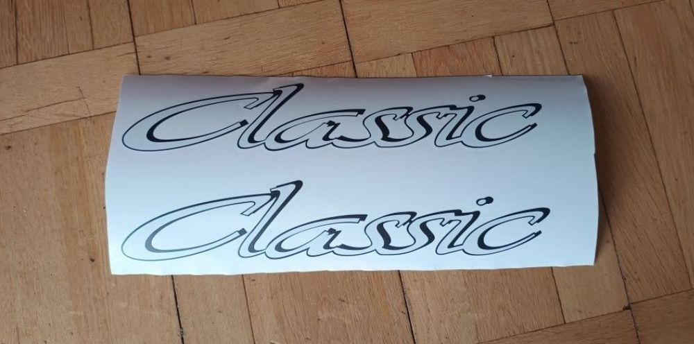 2szt. Naklejek T4 Classic
