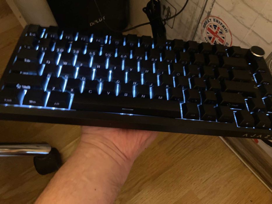 AJAZZ AK820 Повноцінна змінна клавіатура з підсвічуванням клавіш.