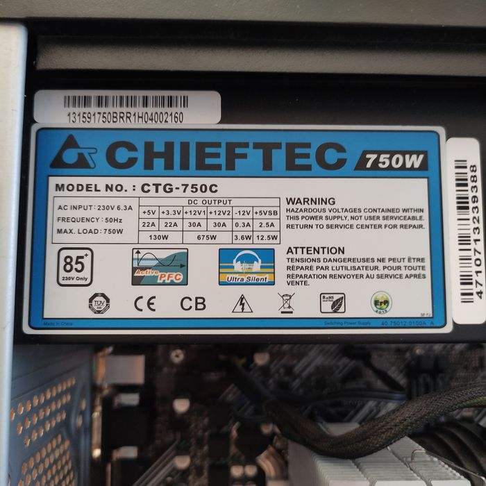 Комп'ютер офісний та для ігор + Монітор(i3-10100f,GTX1050,16GB RAM)