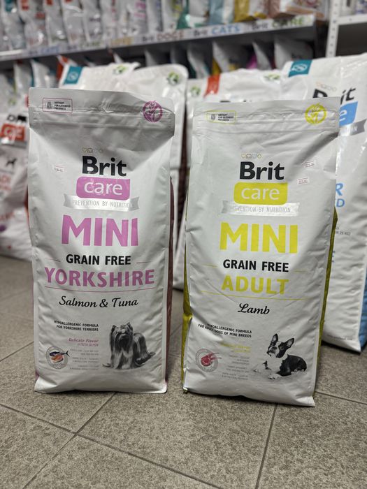 Сухий беззерновий корм Brit Care MINI для собак мініатюрних порід 7кг