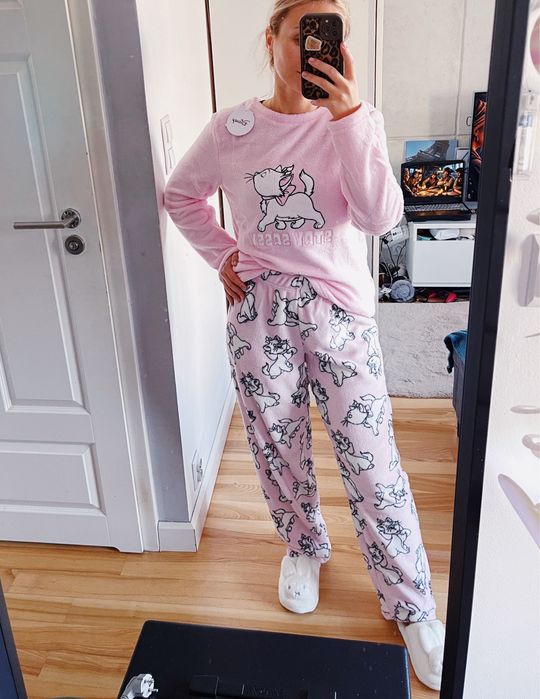 Піжамка Дісней Стіч король лев  Кошечка Марія Disney флісові нові