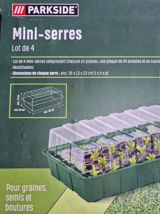 Mini szklarnia Parkside