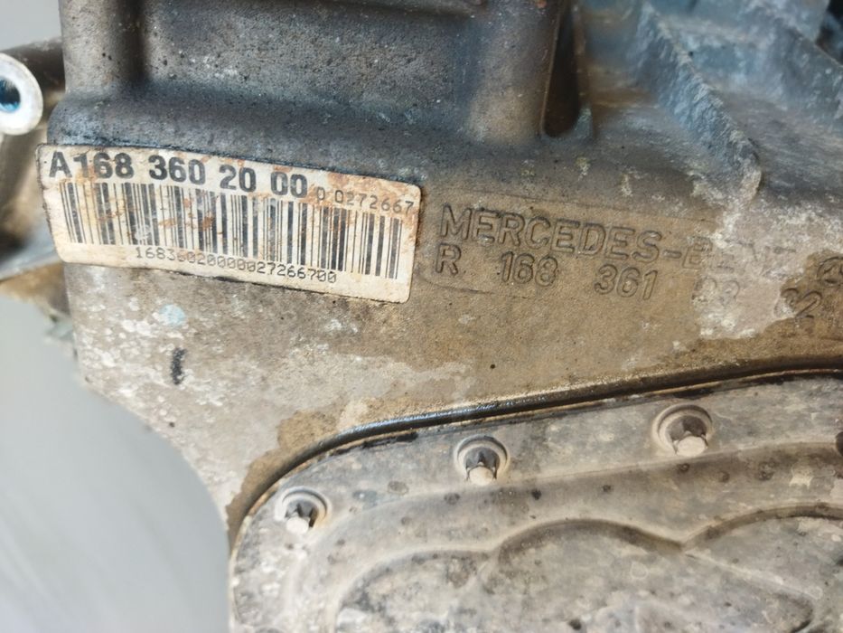 Caixa velocidades Mercedes classe A 140 de 1999 gasolina