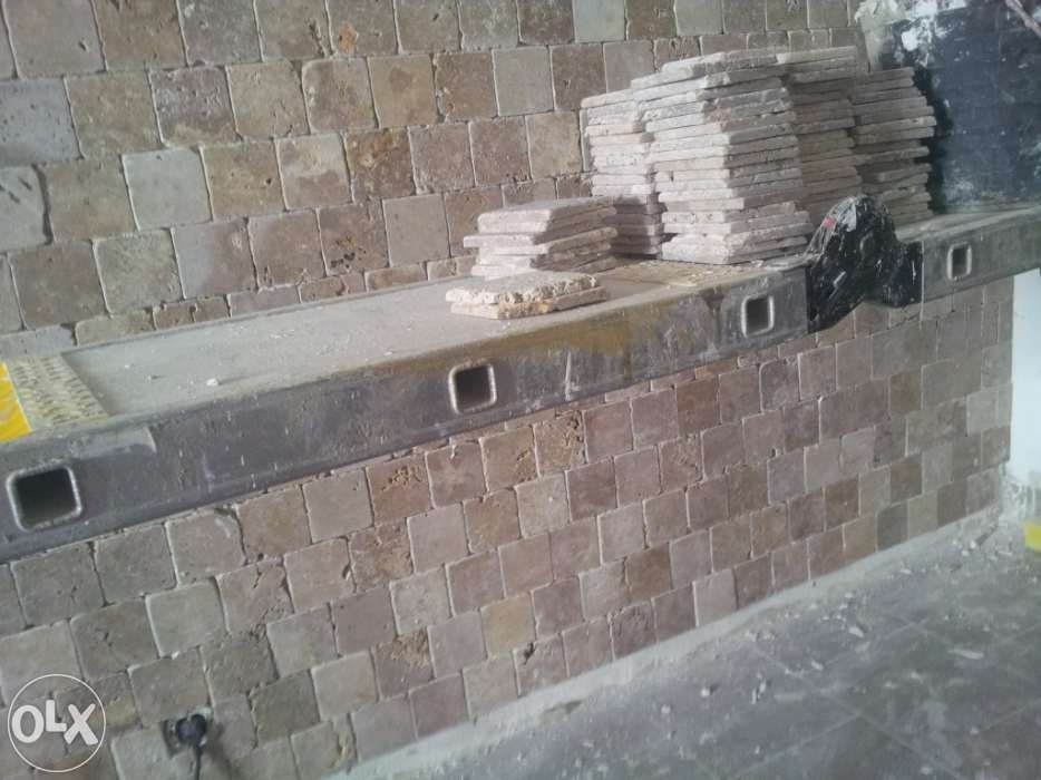 Travertino 10x10 para paredes