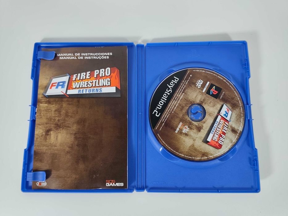 Fire Pro Wrestling Returns - PS2 PAL - Completo (C/ Manual)