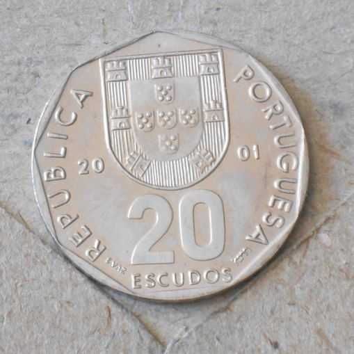 Portugal 20 escudos 2001 - olx X11160