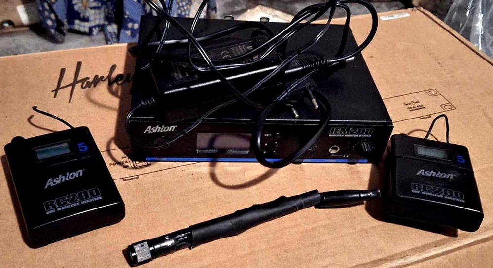 Okazja Ashton IEM200 RC200 Bezprzewodowy Gitarowy Wireless Odsłuch