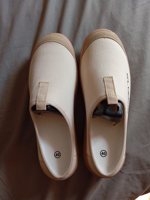 Тапочки женские. Верх тряпичный.