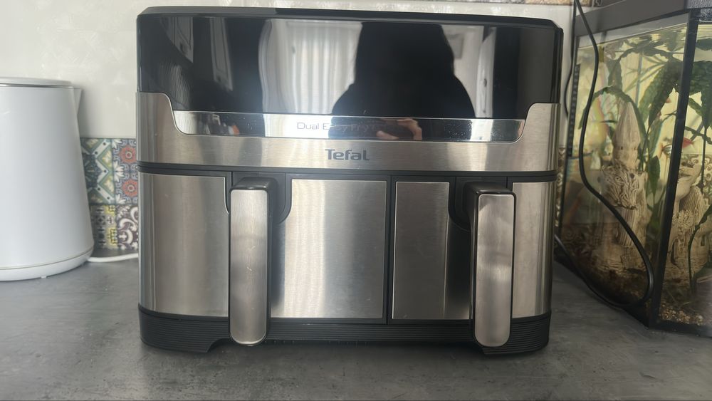Гриль tefal dual easy