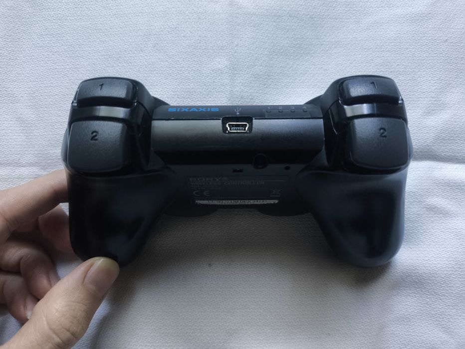 Comando PS3 Crystal Black (Transparente)