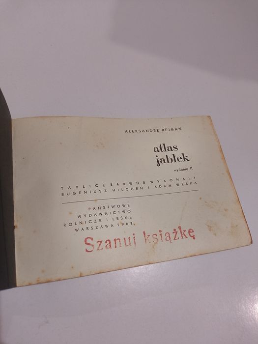 A. Rejman Atlas jabłek